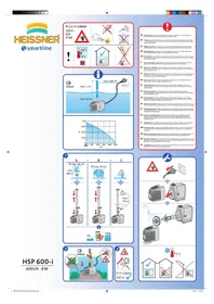Notice Heissner SMARTLINE HSP 600-I Pompe à eau