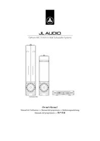 Fathom IWSv2-SYS-113 JL Audio