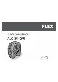 Notice Flex ALC 3/1-G/R Niveau laser