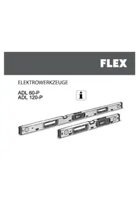 Notice Flex ADL 120-P équipements de mesure