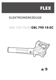 Notice Flex GBL 790 18-EC Souffleur