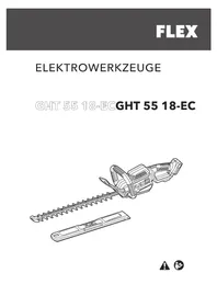 Notice Flex GHT 55 18-EC Taille-haies