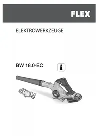 Notice Flex BW 18.0-EC Souffleur