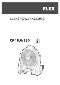 Notice Flex CF 18.0/230 Ventilateur