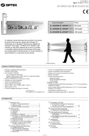 Notice OPTEX SL-650QDP Non catégorisé