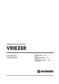 Notice Wisberg WBTMVR85CB Congélateur