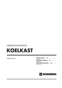 Notice Wisberg WBKK185EW Réfrigérateur