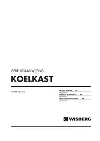 Notice Wisberg WBKK143EW Réfrigérateur