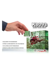 Notice VELLEMAN K8093 Système d'alarme