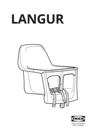 Notice IKEA LANGUR 103.308.11 Chaise haute