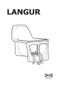 Notice IKEA LANGUR 803.308.22 Chaise haute