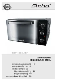 Notice STEBA KB 224 BLACK STEEL Four