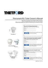 Notice THETFORD AQUA MAGIC VI Toilette