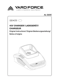 Notice Yard Force AL G03C Chargeur de piles