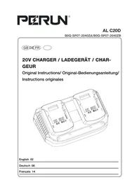 Notice Yard Force AL C20D Chargeur de piles