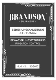 Notice Brandson 306617 Programmateur d'arrosage