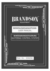 Notice Brandson 304258 Programmateur d'arrosage