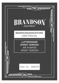 Notice Brandson 306574 Purificateur d'air