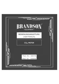 Notice Brandson 306648 Détecteur de gaz