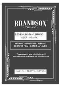 Notice Brandson 303319 Chauffage