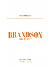 Notice Brandson 303282 Éclairage