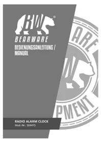 Notice Brandson 304475 Radio-réveil
