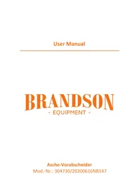 Notice Brandson 304730 Aspirateur