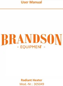 Notice Brandson 305049 Chauffage