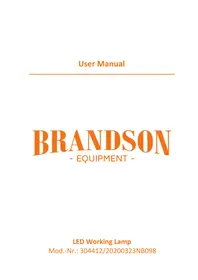 Notice Brandson 304412 Éclairage