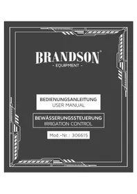 Notice Brandson 306615 Programmateur d'arrosage
