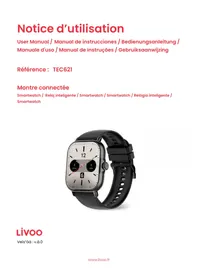 Notice LIVOO TEC621 Smartwatch