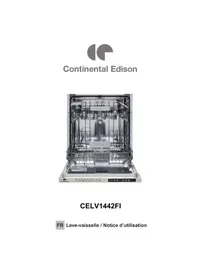 CONTINENTAL EDISON CELV1442FI - Lave-vaisselle