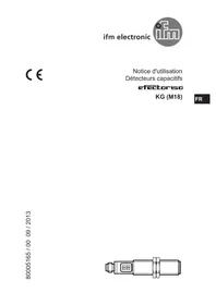 Notice IFM KG5086 Détecteur