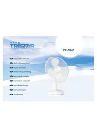 Notice TRISTAR VE-5942 Système de refroidissement de matériel informatique