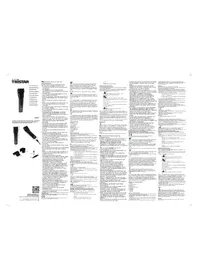 Notice TRISTAR TR-2573 Tondeuse à barbe