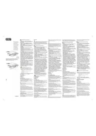 Notice TRISTAR ED-7002 Plaque de grill