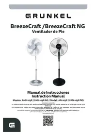 Notice Grunkel BREEZECRAFT FAN-165R Ventilateur