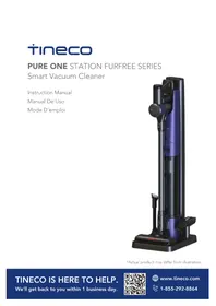 Notice TINECO PURE ONE STATION FURFREE Aspirateur