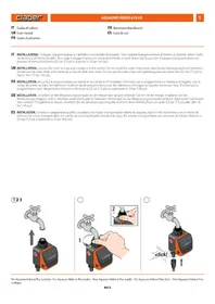 Notice CLABER VIDEO-6 PLUS 8054 Programmateur d'arrosage