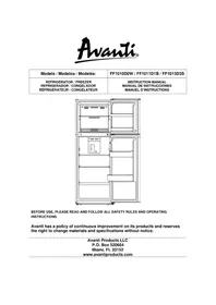 Notice Avanti FF1013D3S Non catégorisé