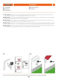 Notice CLABER RAIN SENSOR RF 90915 Programmateur d'arrosage