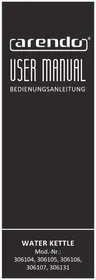 Notice Arendo VINTAGE 306105 Bouilloire