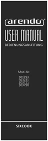 Notice Arendo SIXCOOK 305915 Cuiseur à oeufs