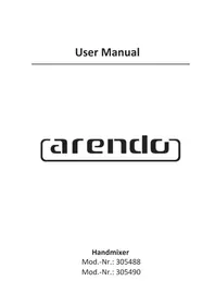 Notice Arendo STIR 305490 Table de mixage