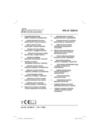 Notice Hurricane HVL-E 1200-31 Non catégorisé