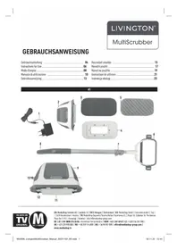 Notice Livington MULTISCRUBBER Nettoyeur à vapeur