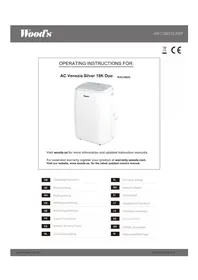 Notice Wood's VENEZIA 18K DUO Climatisation