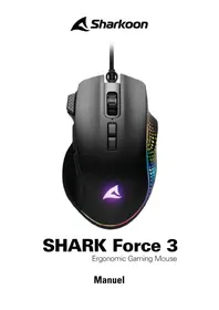 Notice Sharkoon SHARK FORCE 3 Souris