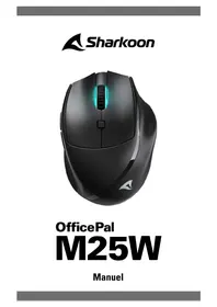Notice Sharkoon OFFICEPAL M25W Souris