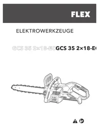 Notice Flex GCS 35 2X18-EC Scie